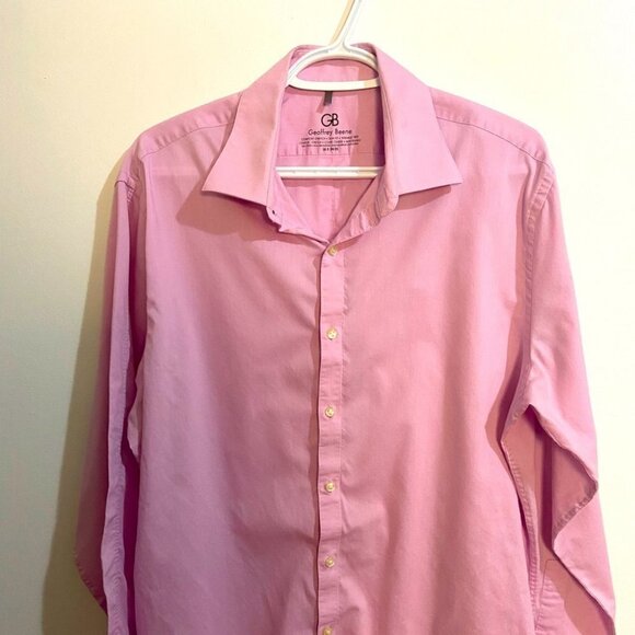 GEOFFREY Beene Dress Shirts Anti-wrinkle Size Large - Picture 2 of 5